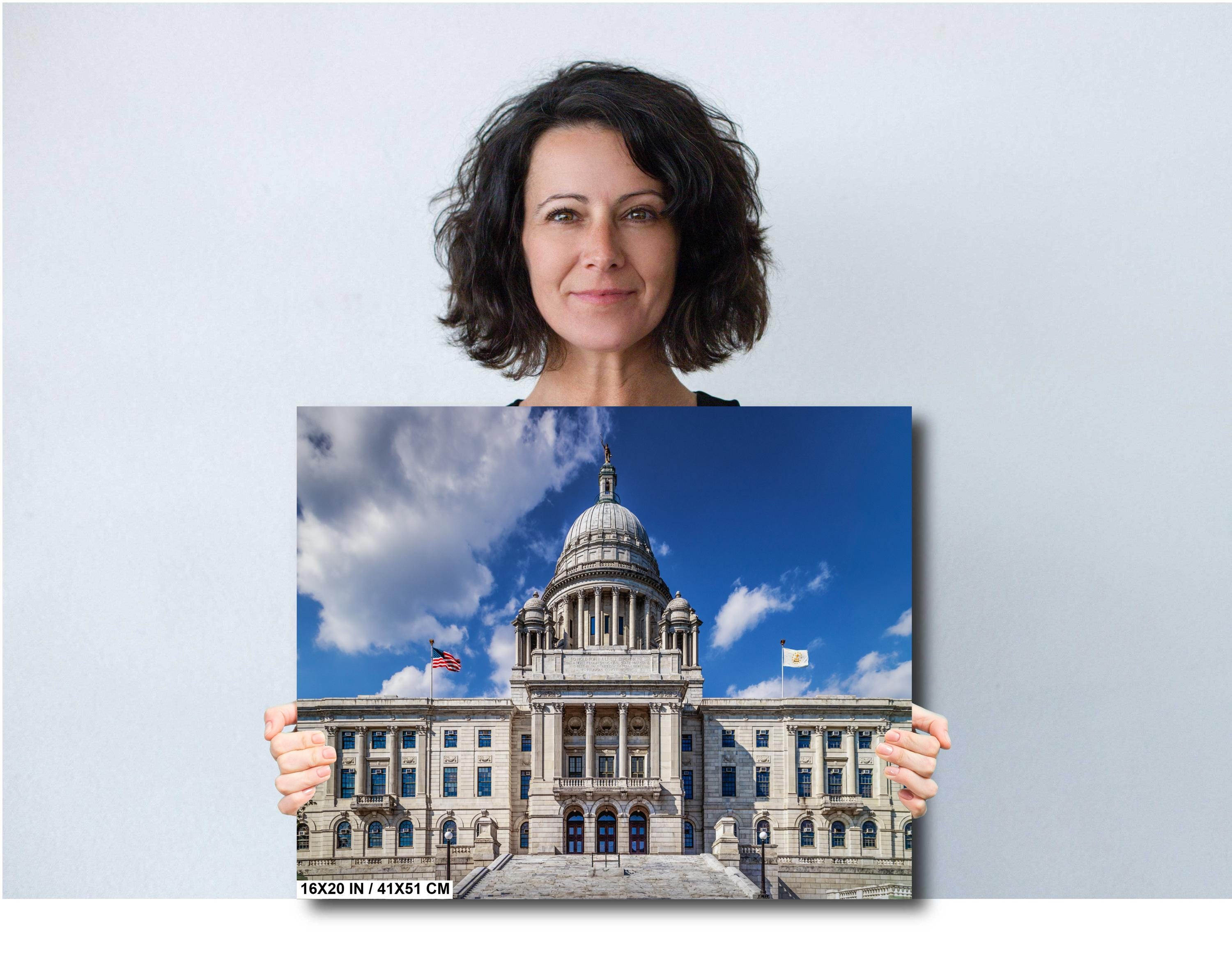 Rhode Island State House Print: Providence Architecture Photography
