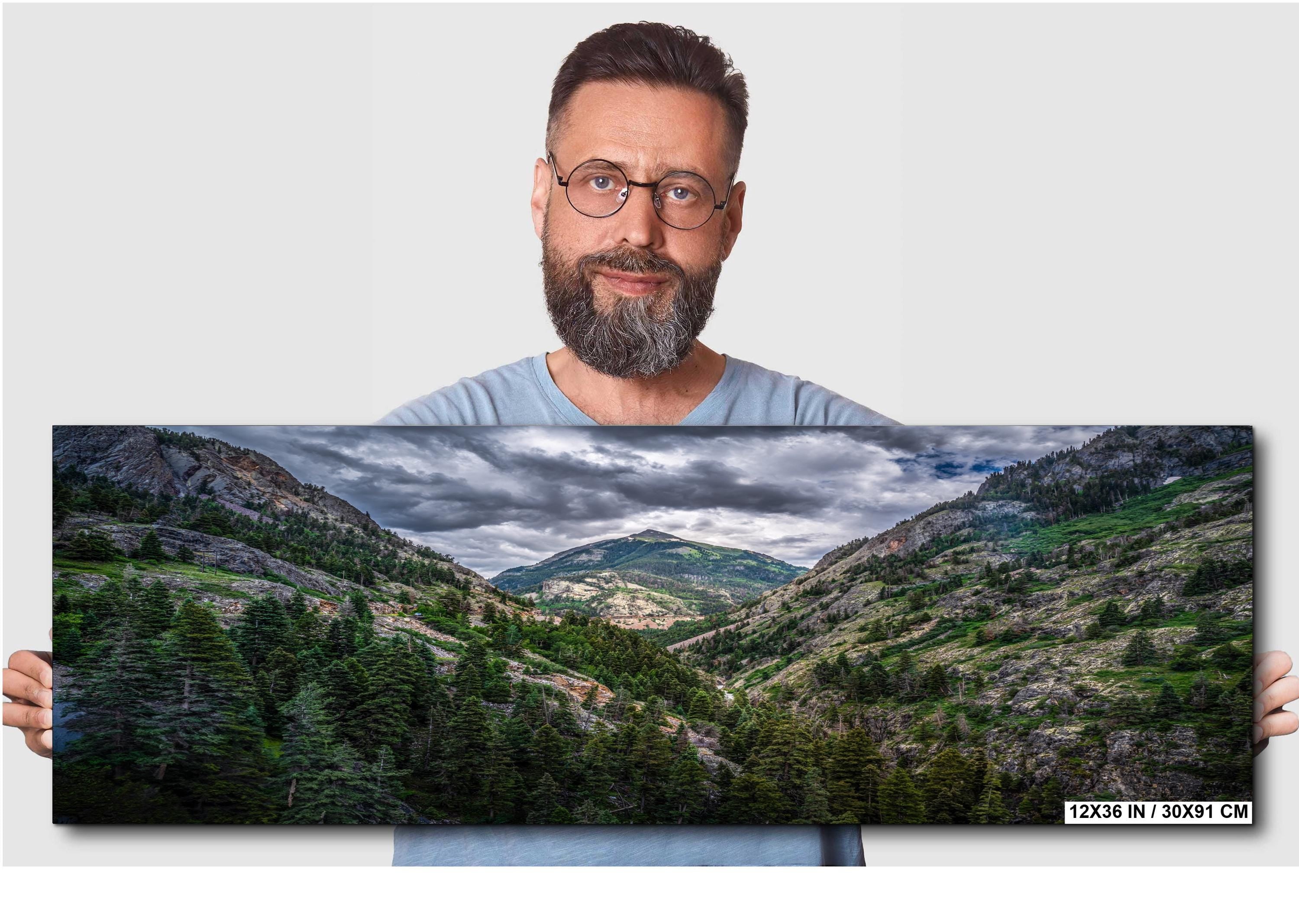 Ouray Colorado Photography Print: San Juan Mountains Valley View