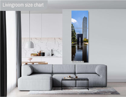 Oklahoma City Memorial Print: Reflection Pool Wall Art
