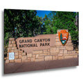 Grand Canyon National Park Entrance Sign - Arizona Photography Print