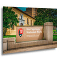 Hot Springs National Park Sign Photo Print, Arkansas Wall Art