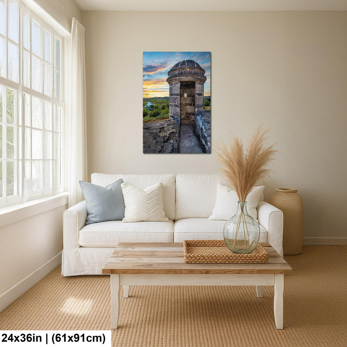 Historic Watch: Castillo de San Marcos St Augustine Florida Photo Wall Art