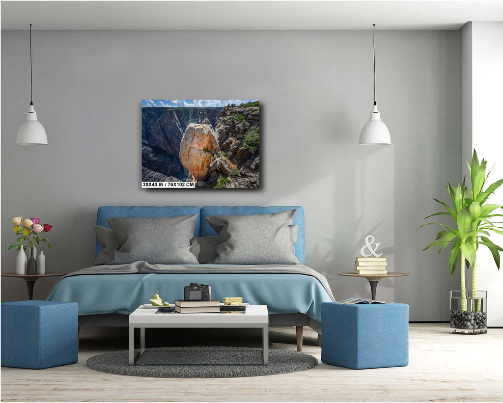 Black Canyon of the Gunnison Print: Colorado Rock Photography Wall Art