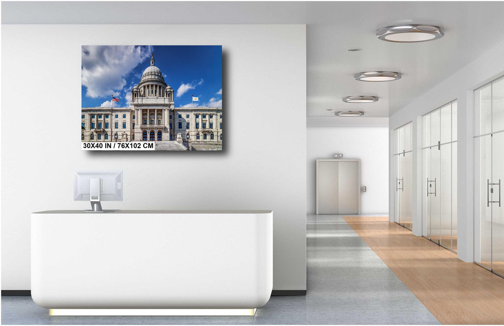 Rhode Island State House Print: Providence Architecture Photography