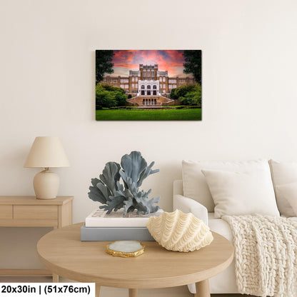 Little Rock Central High School at Sunset Arkansas Photography Print Historic Wall Art