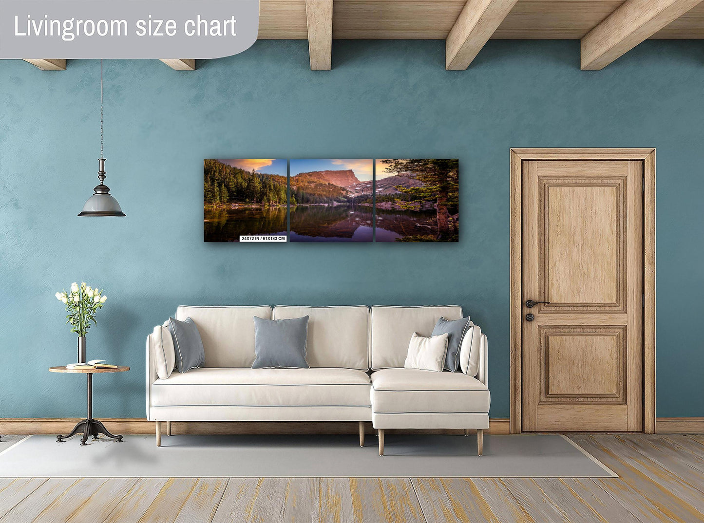 Peak Reflections on Dream Lake: Rocky Mountain National Park Colorado Print Wall Art Photography Aluminum/Acrylic/Metal/Canvas Travel Gift