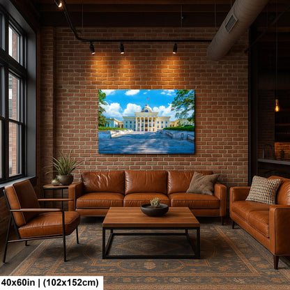 Alabama State Capitol Front Staircase, Montgomery Wall Art Photography
