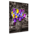 Colorful Birdhouse Cluster on Tree, Detroit Lakes Minnesota Fine Art Photography Print