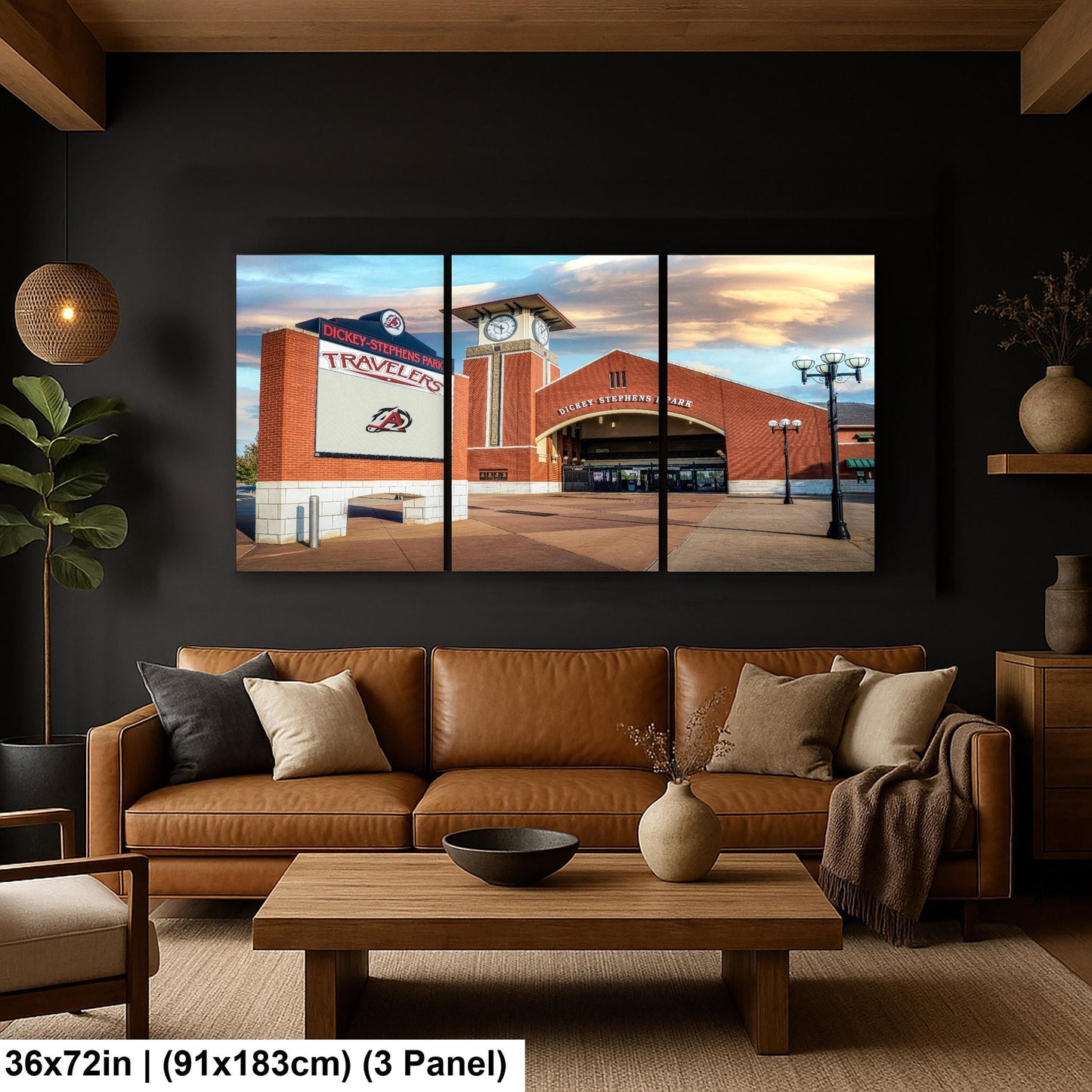 Dickey-Stephens Baseball Park Travelers Entrance, North Little Rock Arkansas, Photography Wall Art