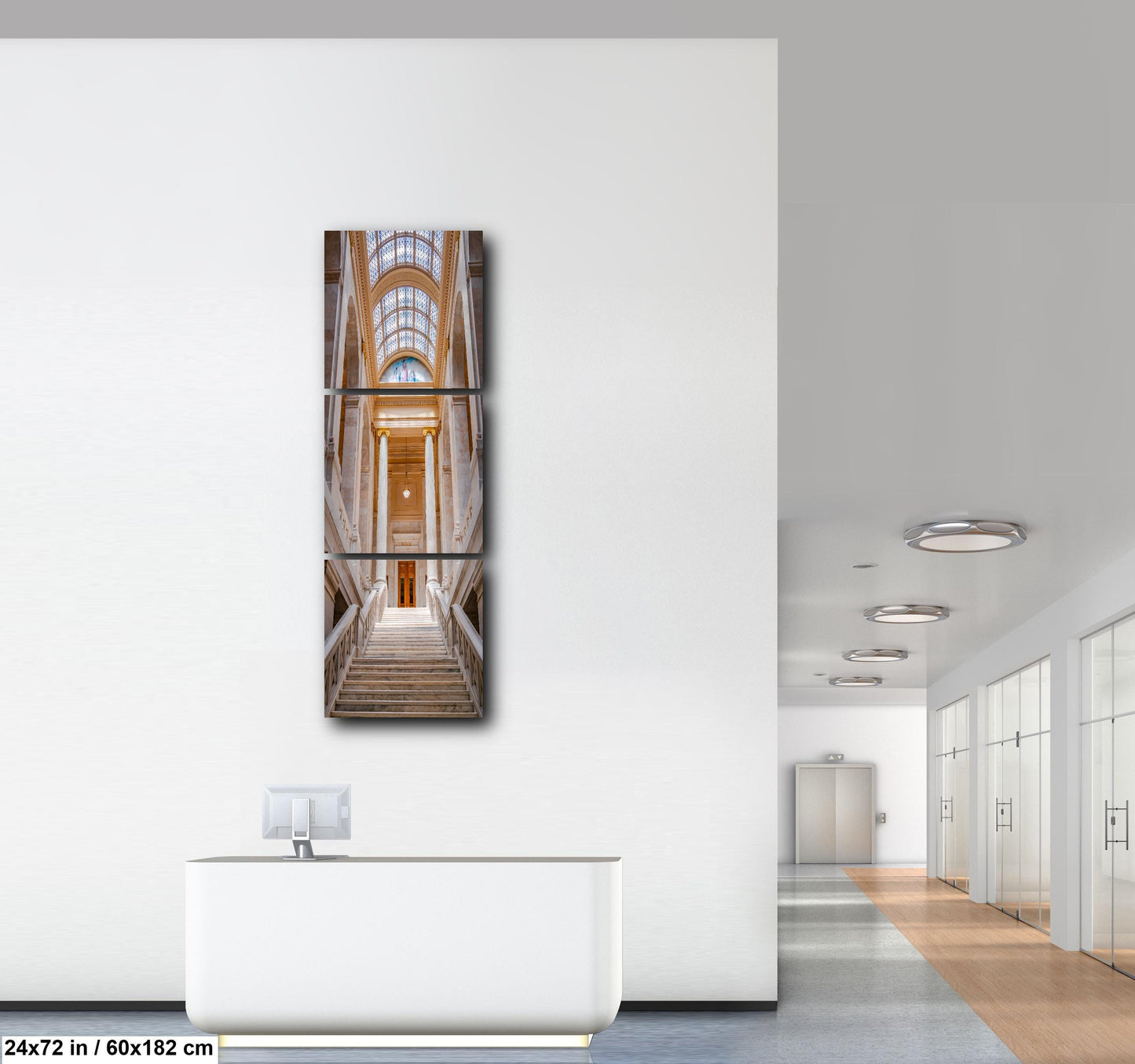 Arkansas State Capitol House Chamber Staircase - Little Rock Arkansas Photography Print