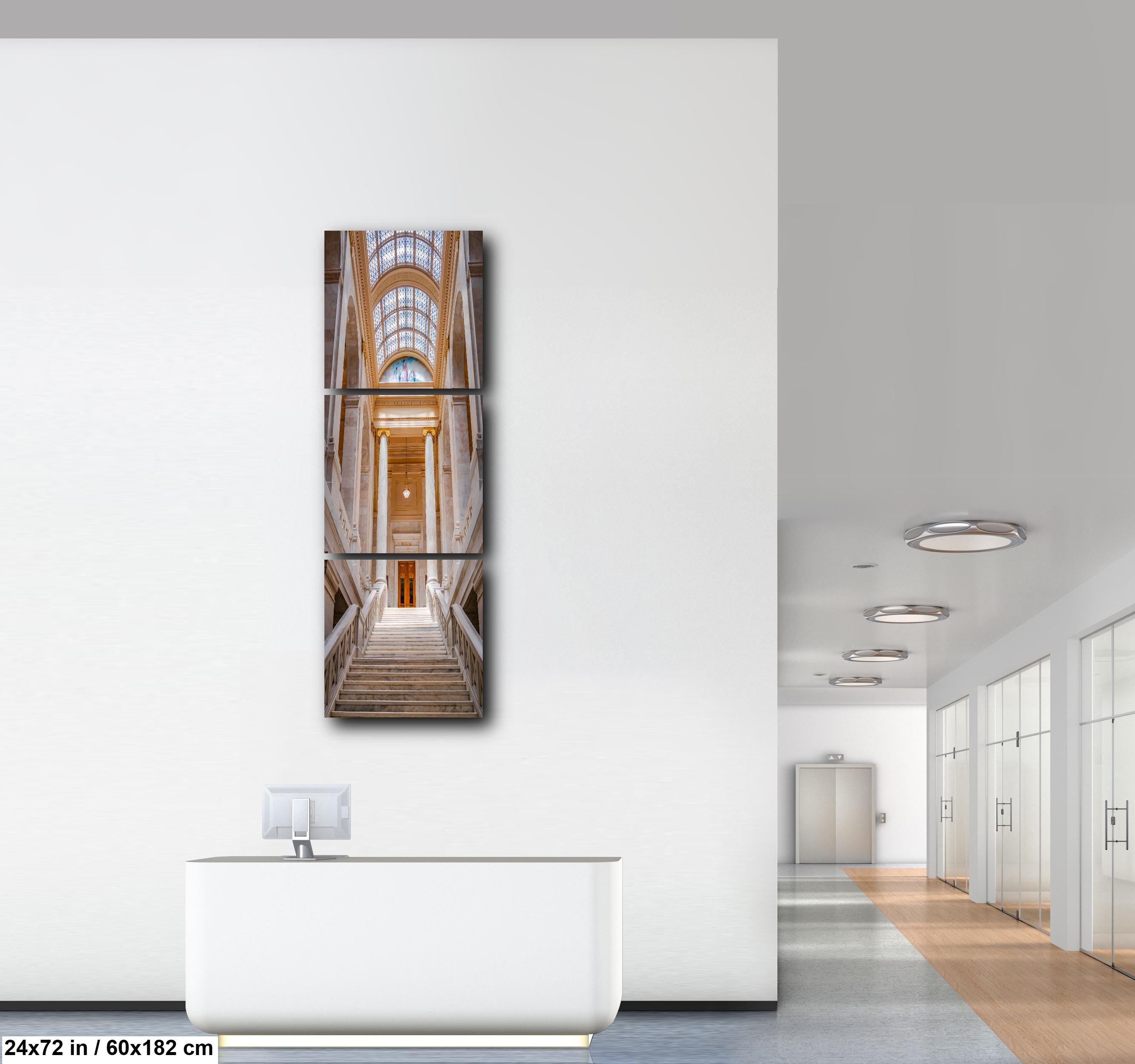 Arkansas State Capitol House Chamber Staircase - Little Rock Arkansas Photography Print