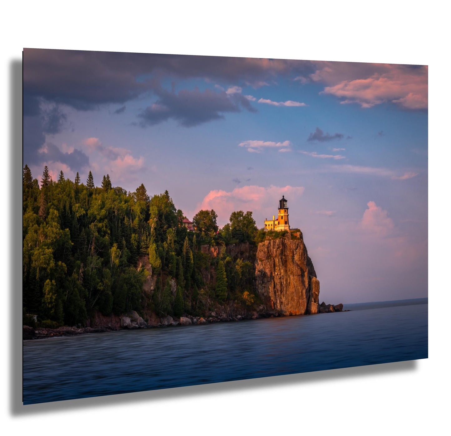 Split Rock Lighthouse Print – Lake Superior Wall Art | North Shore Canvas Decor