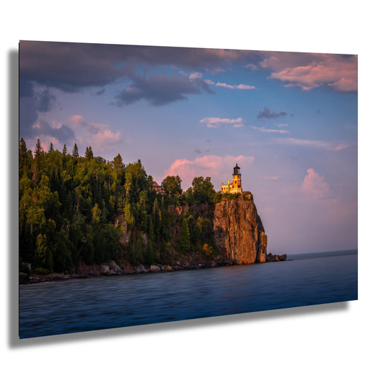 Split Rock Lighthouse Print – Lake Superior Wall Art | North Shore Canvas Decor