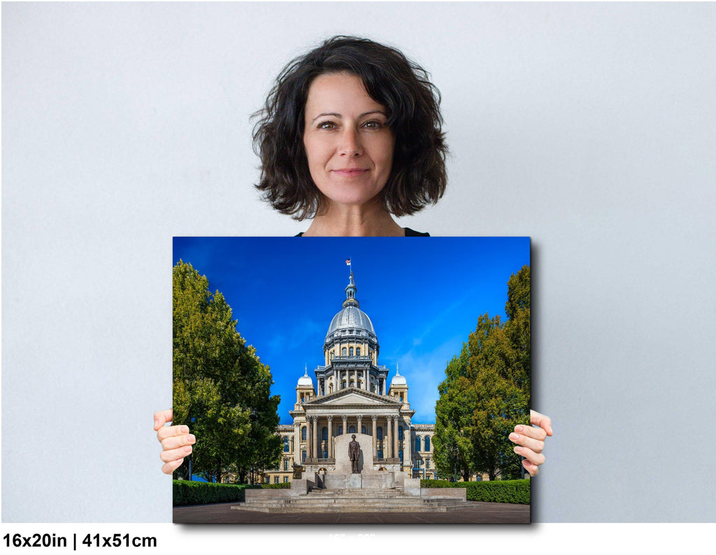 Springfield Illinois State Capitol Dome Photography Print