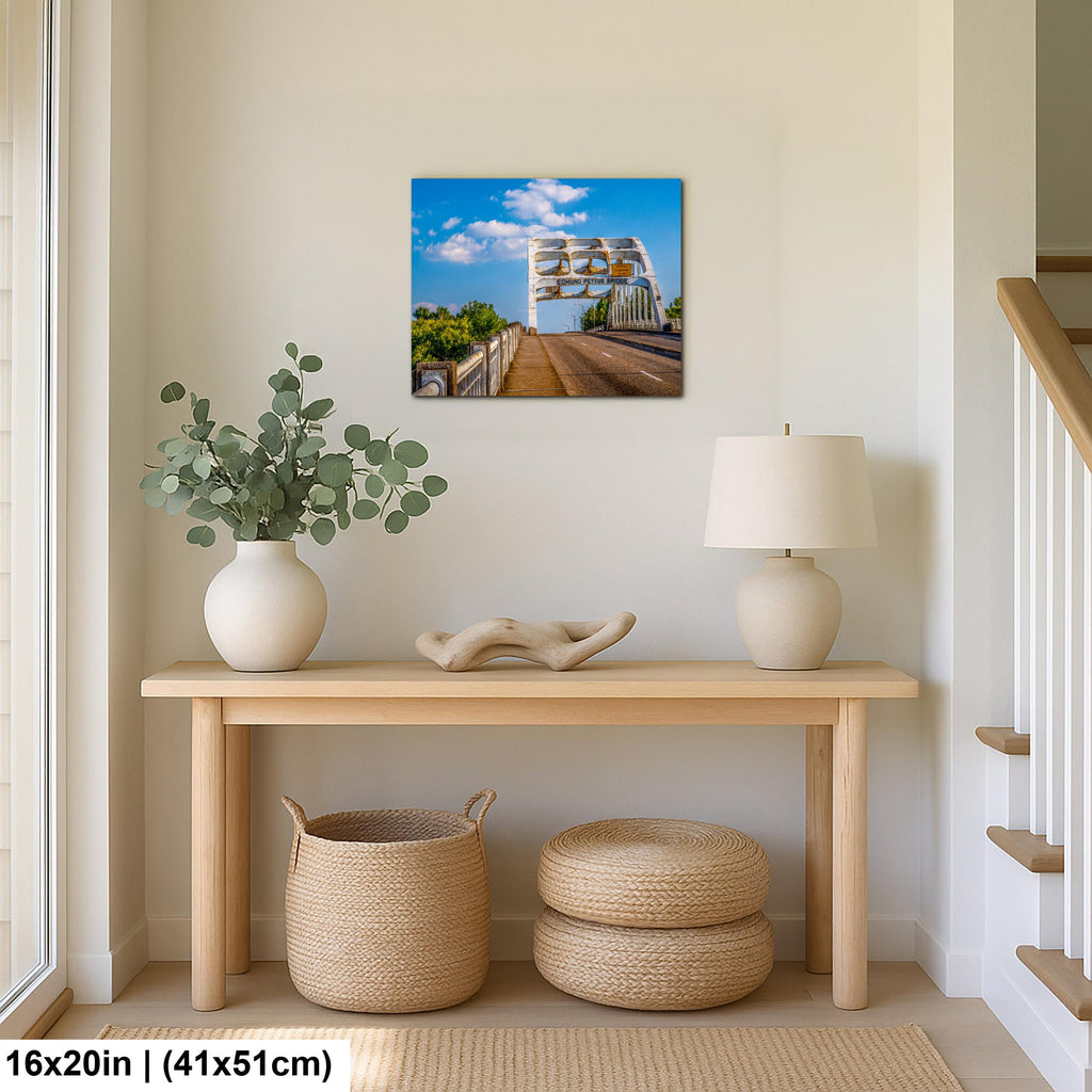 Edmund Pettus Bridge Selma Alabama Photography Wall Art