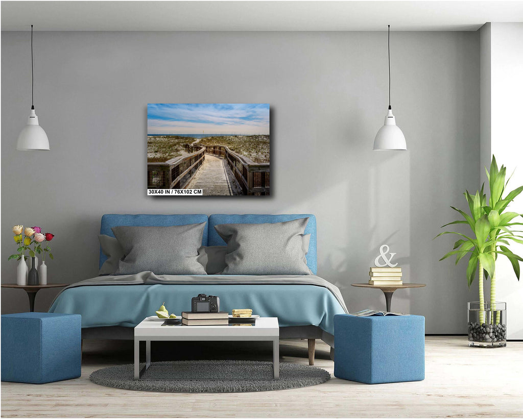 Passage to Perdido: Perdido Key Discovery Trail Print Wall Art Johnson Beach Gulf Islands National Seashore Aluminum/Acrylic/Metal/Canvas