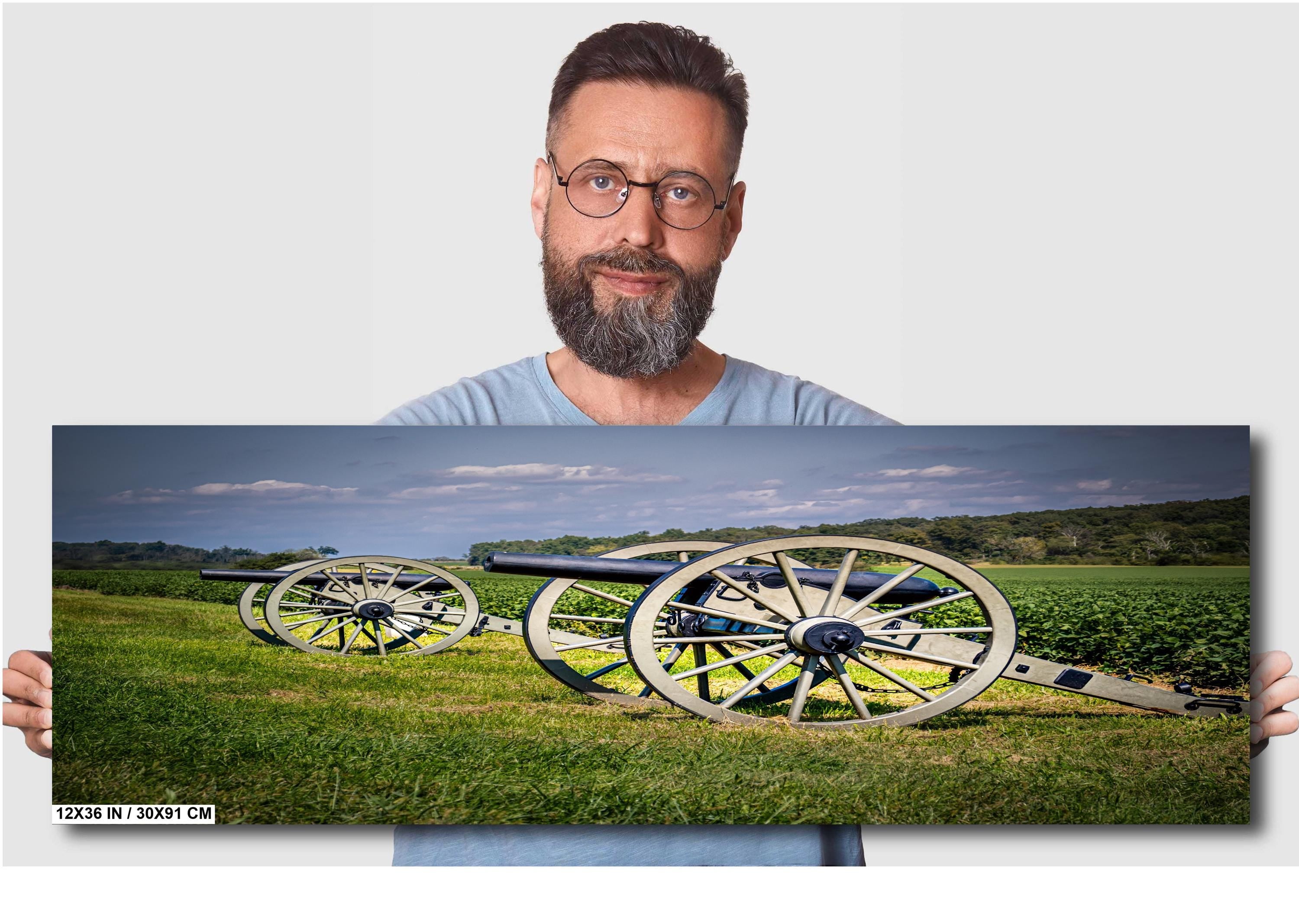Gettysburg Cannon Print: 19th Century Artillery, National Military Park