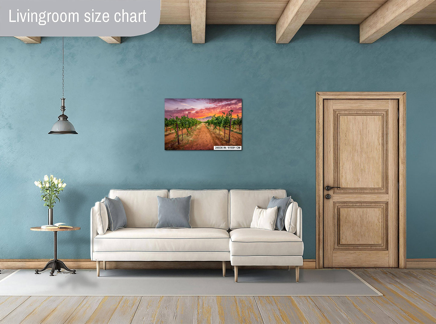 Arizona Wine Country: Coronado Vineyards Landscape Photography Wall Art