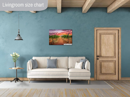 Arizona Wine Country: Coronado Vineyards Landscape Photography Wall Art