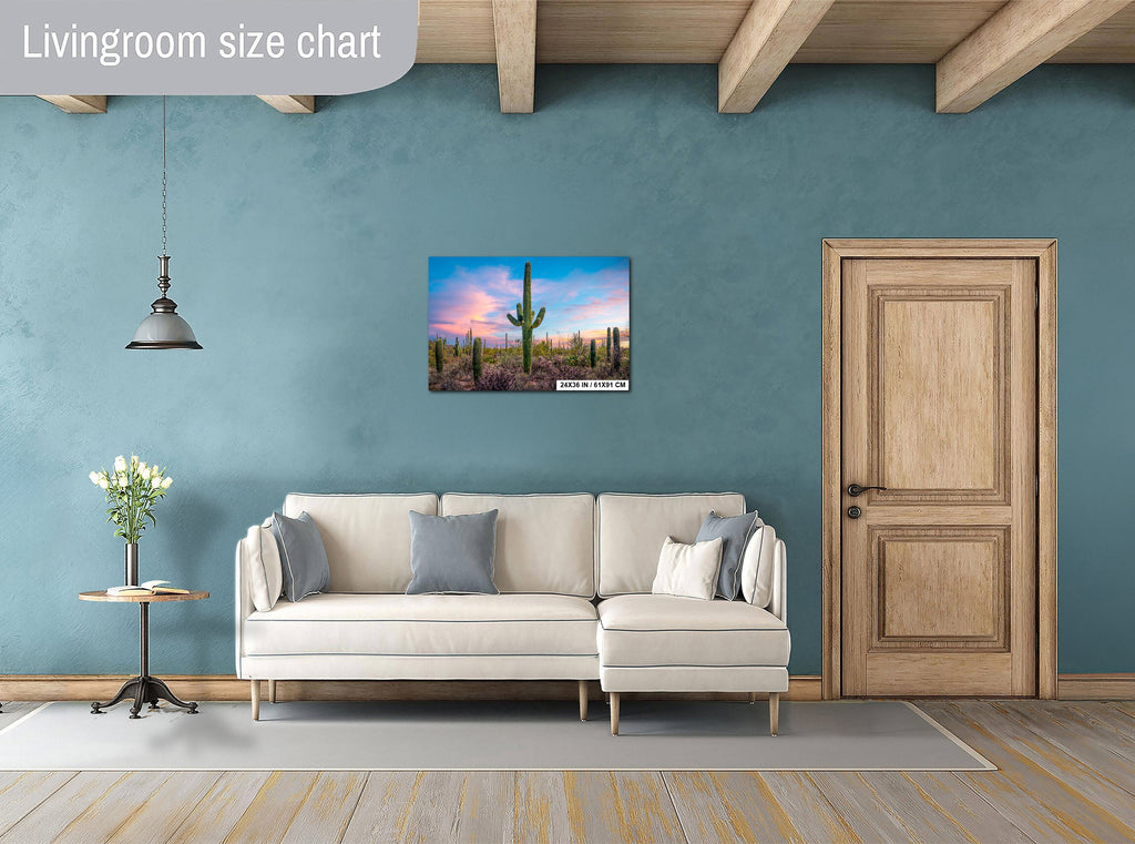 Saguaro Cactus Desert: Arizona Landscape Photography Wall Art