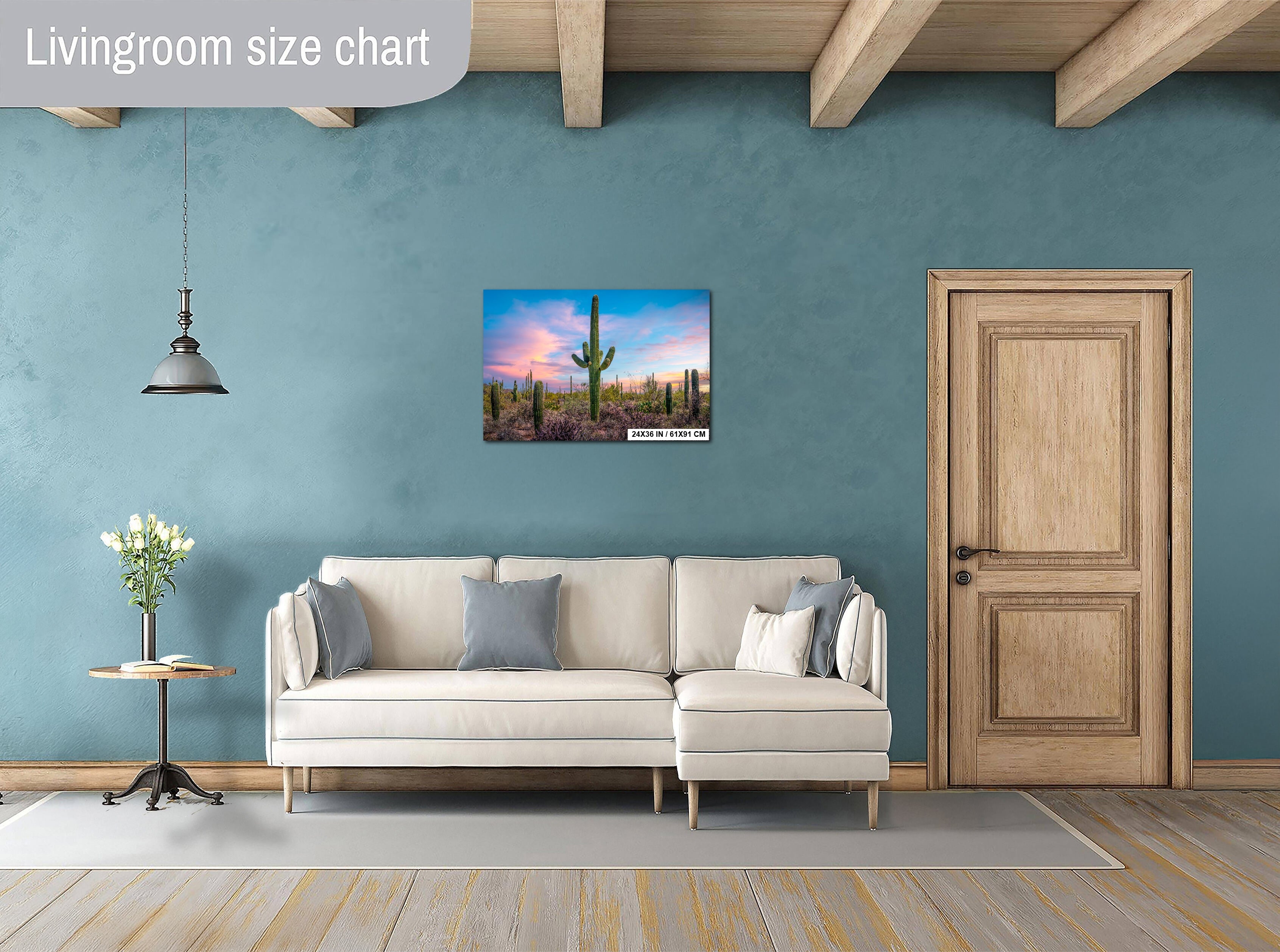 Saguaro Cactus Desert: Arizona Landscape Photography Wall Art