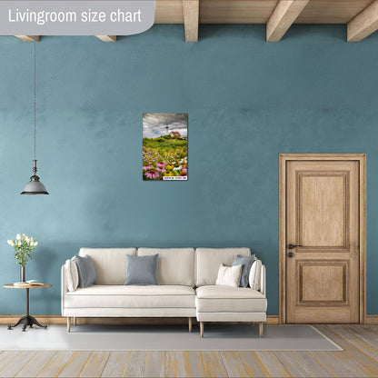 Portland Head Light Wall Art – Nautical Photography Art | Flower & Lighthouse Print