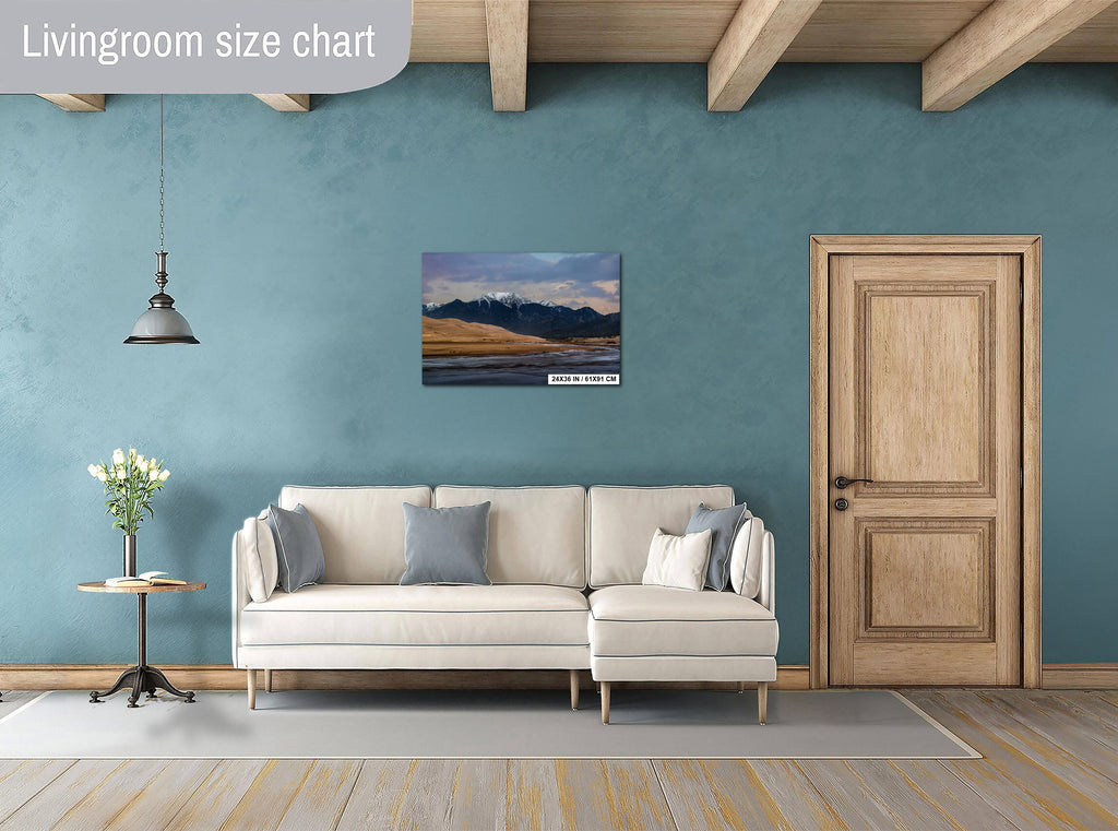 Sands of Serenity: Great Sand Dunes National Park Colorado Landscape Wall Art Home Decor