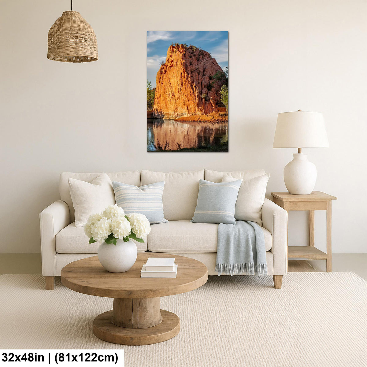 Stone Reflections: Red Rock Canyon Colorado Springs Photography Wall Art