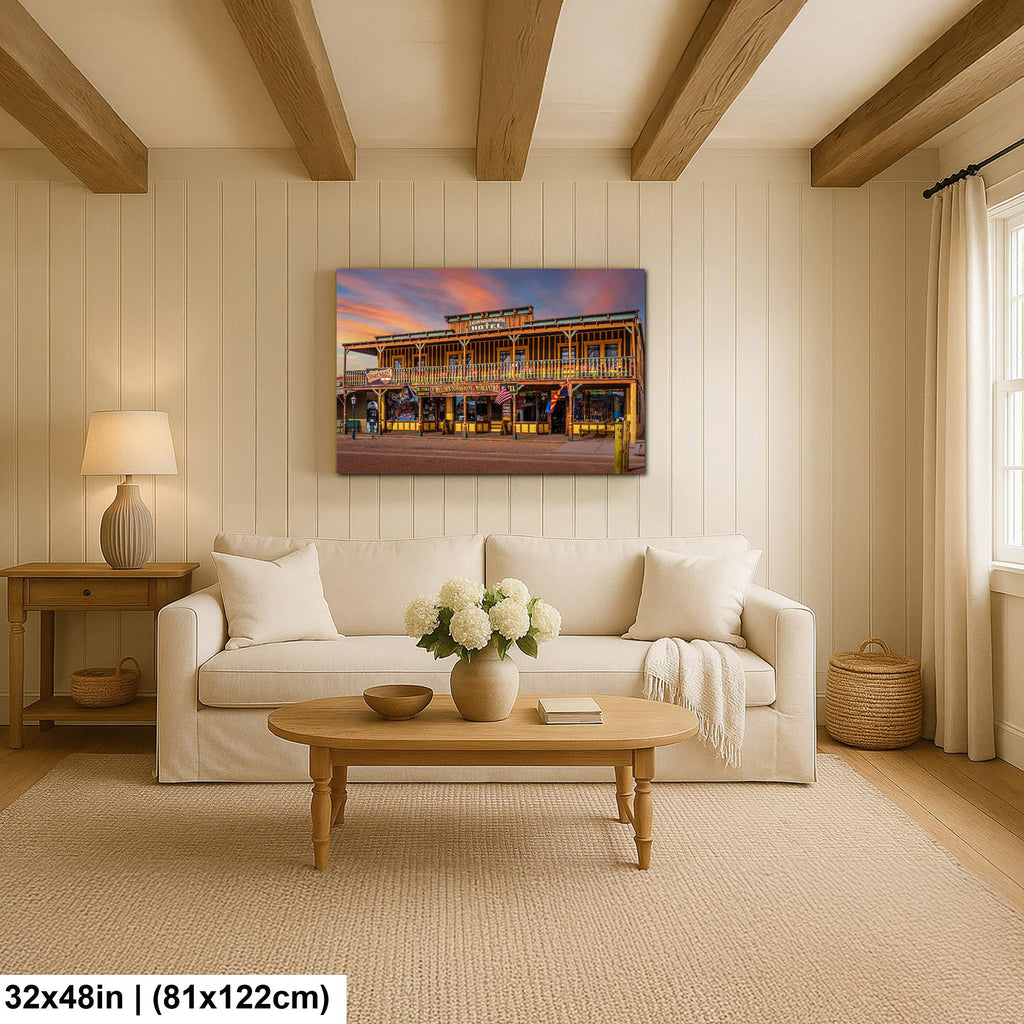 T. Miller’s Tombstone Mercantile Hotel Arizona Western Photography Wall Art