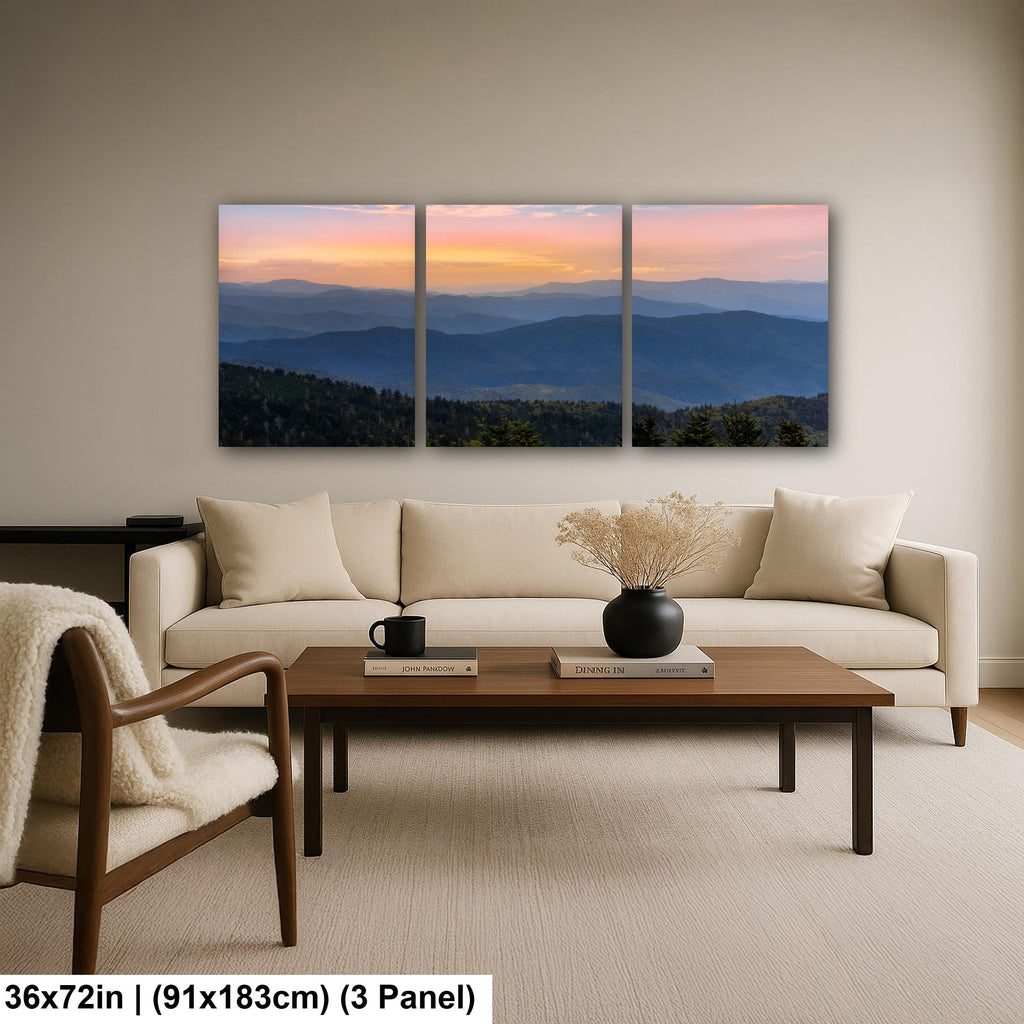 Endless Ridges: Great Smoky Mountains National Park TN NC Photo Wall Art