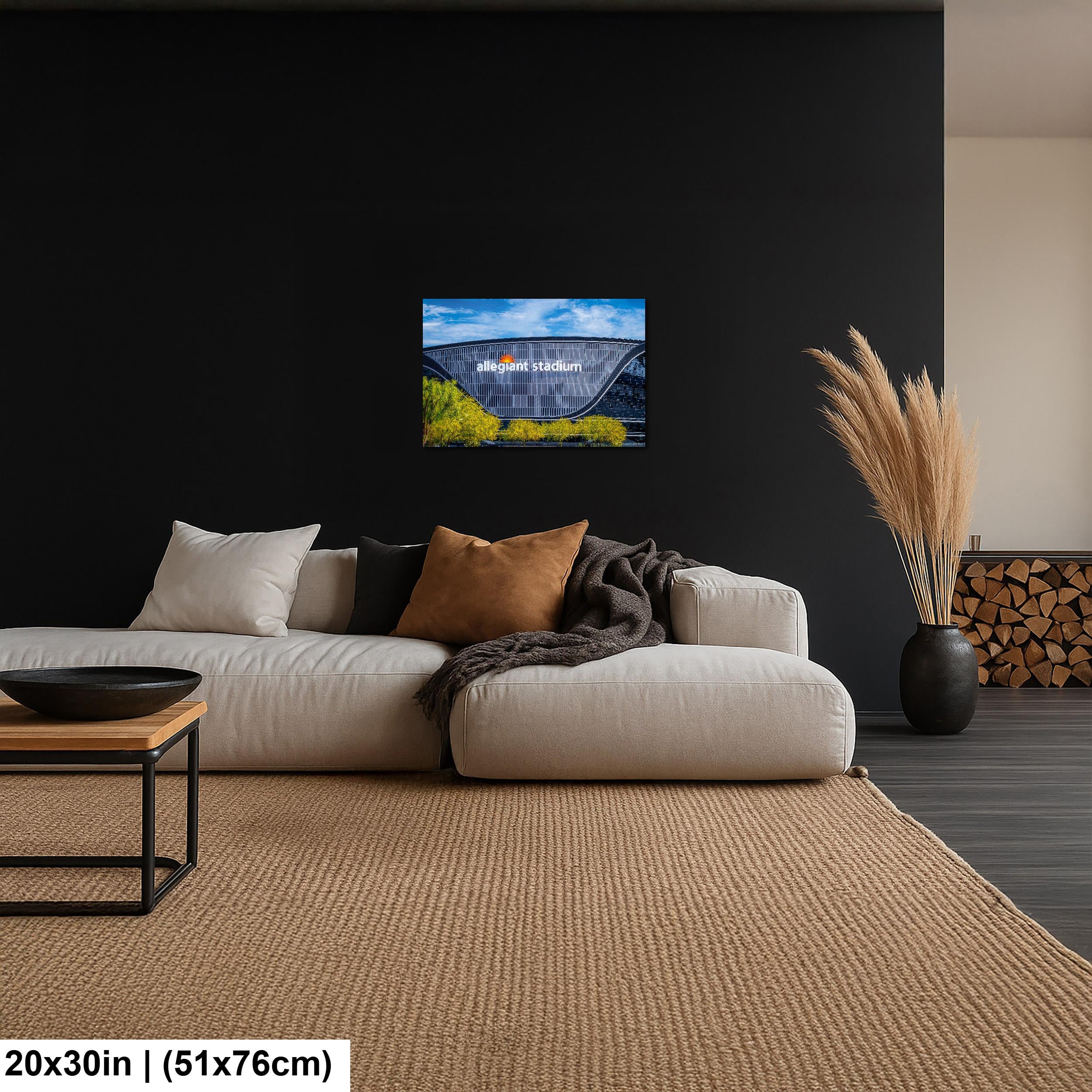 Allegiant Stadium: Las Vegas Nevada Raiders Football Photography Wall Art