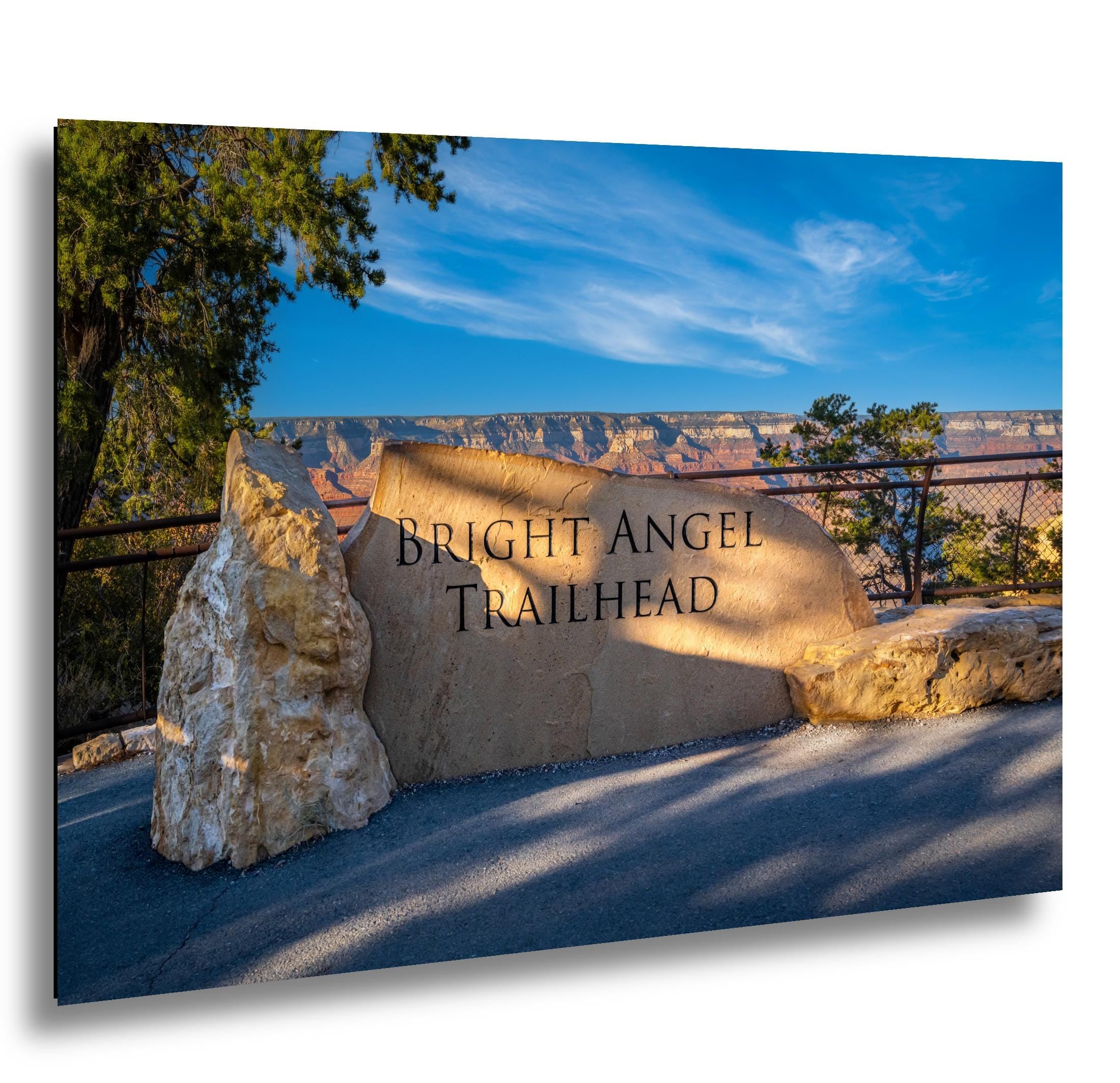 Bright Angel Trailhead Grand Canyon Photography Wall Art