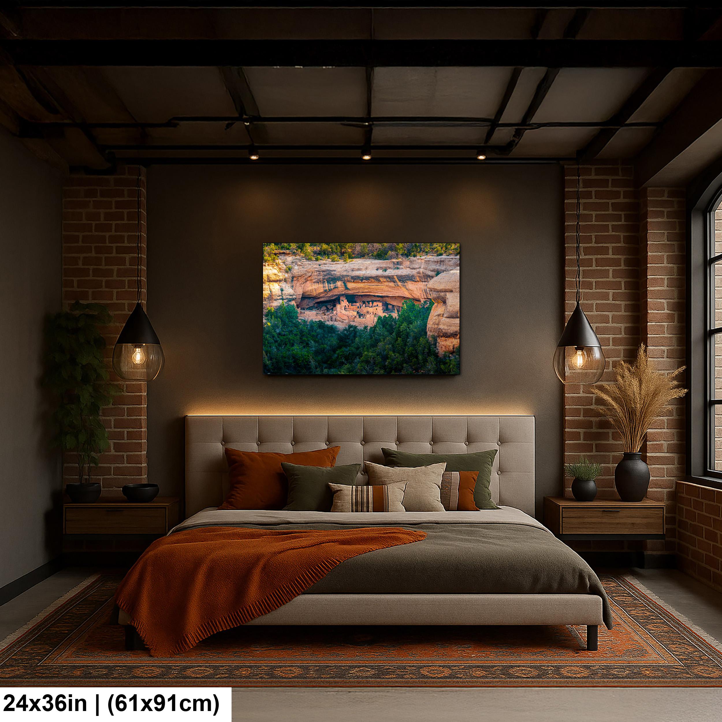 Spruce Tree House Mesa Verde National Park Photography Print, Cortez Colorado Wall Art, Ancestral Puebloan Ruins Decor