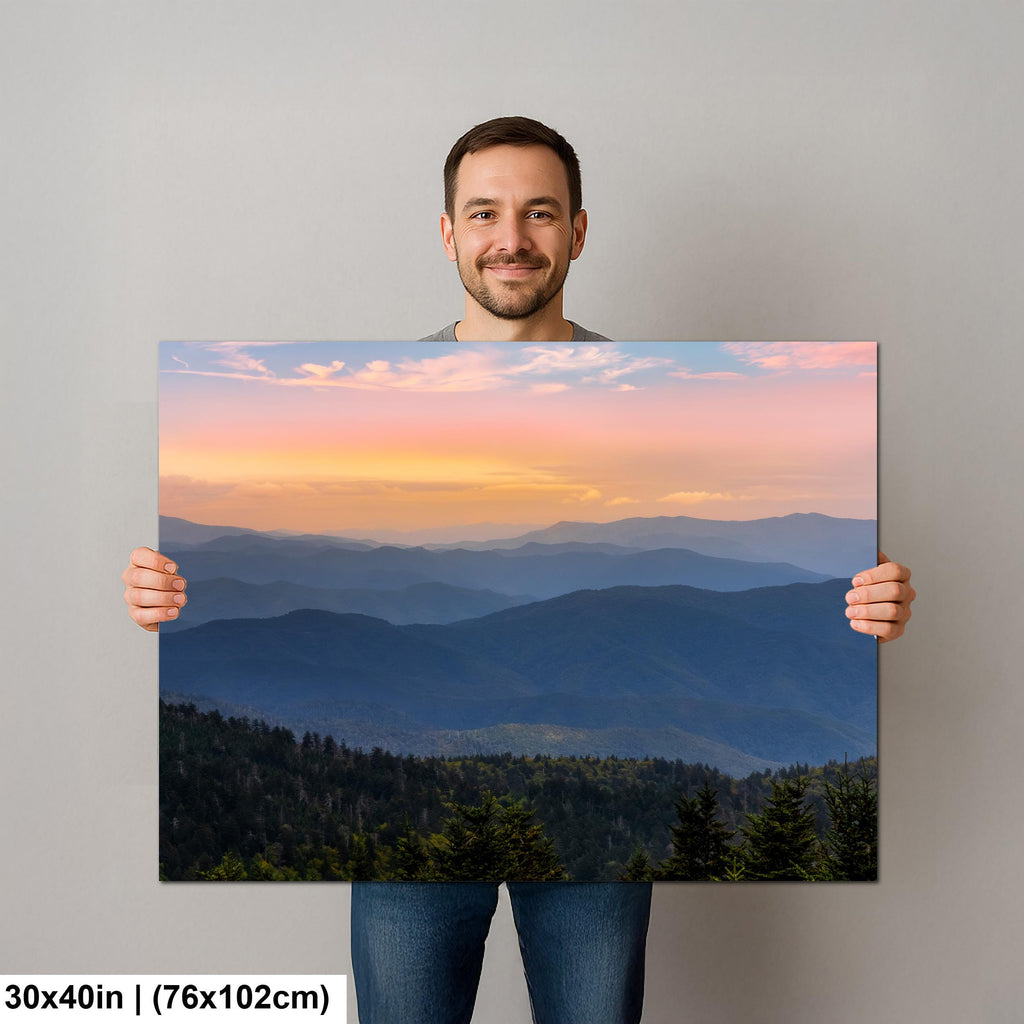 Endless Ridges: Great Smoky Mountains National Park TN NC Photo Wall Art