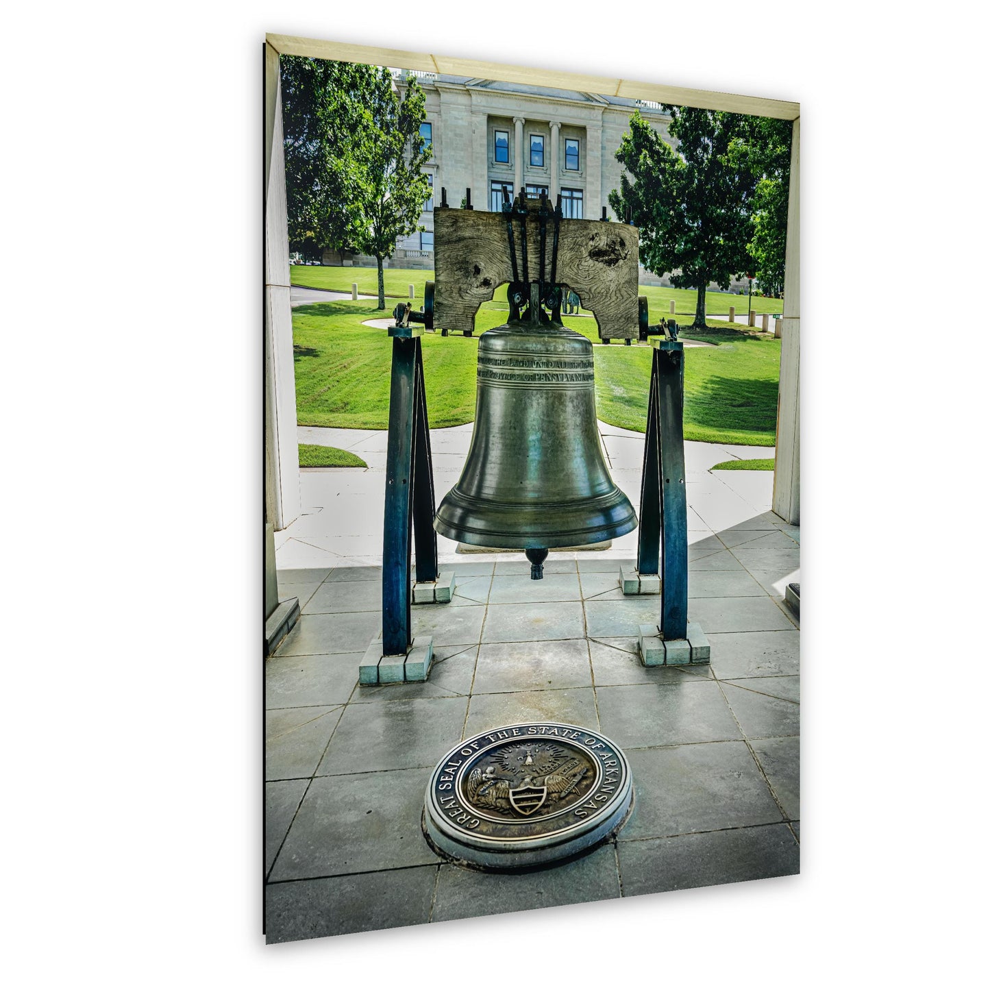 Liberty Bell Replica, Arkansas State Capitol, Little Rock Arkansas, Photography Print Wall Art