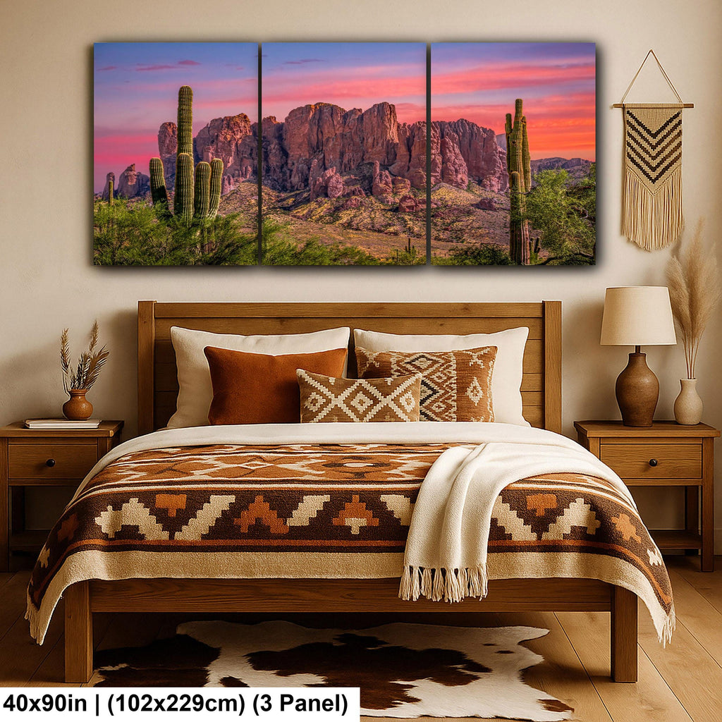 Superstition Mountains Arizona Desert Landscape Photography Wall Art
