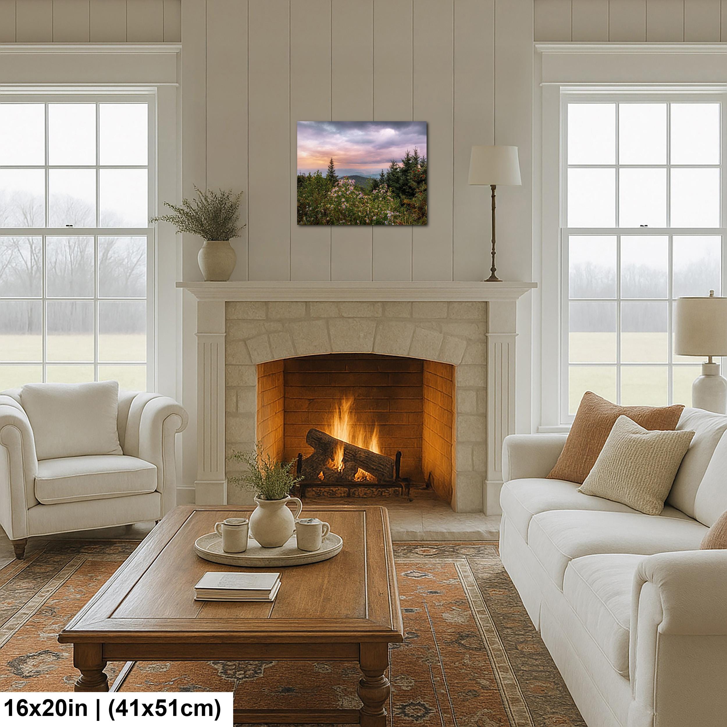 Mountain Wildflowers: Great Smoky Mountains Tennessee Photography Wall Art