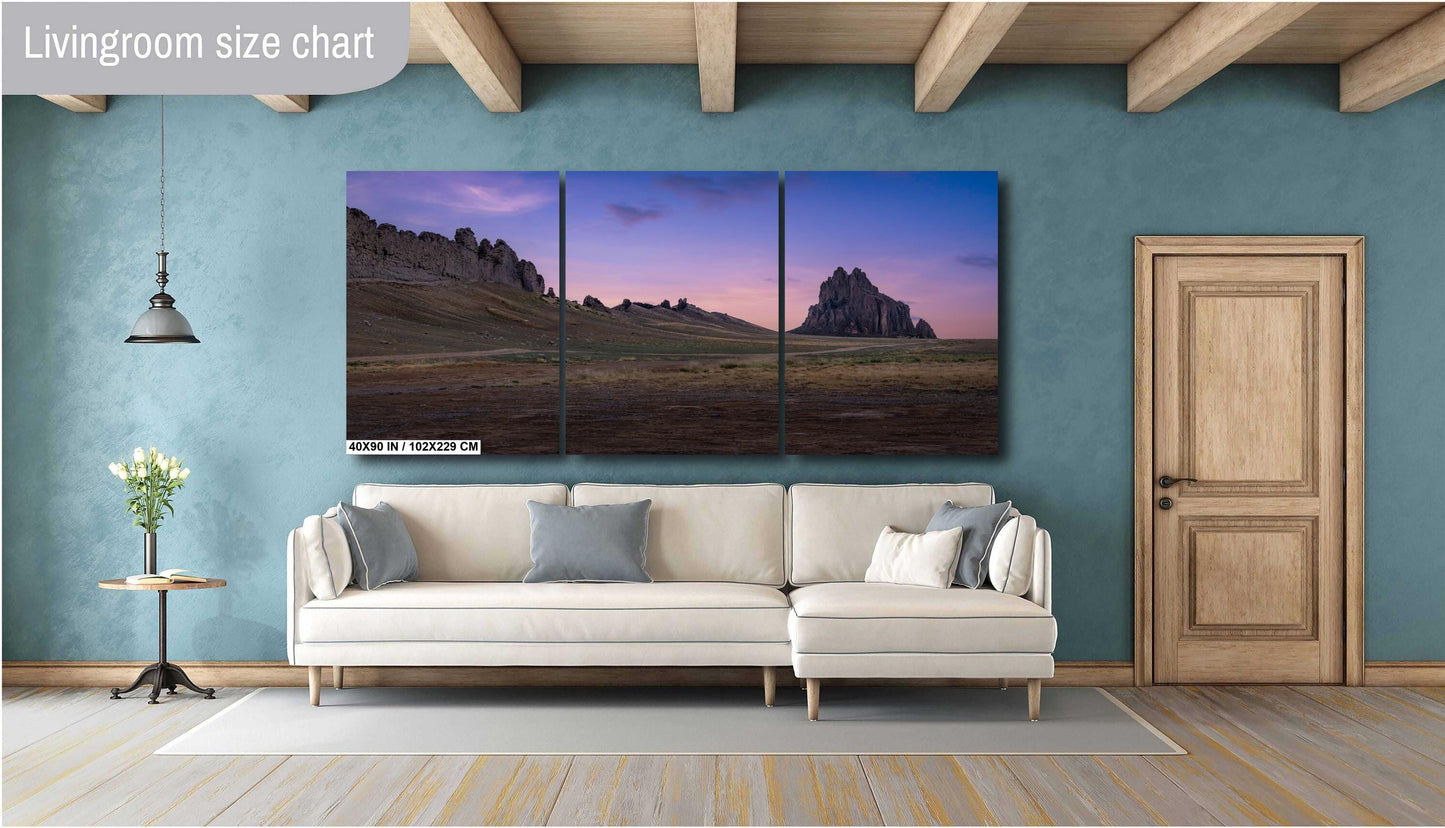 Shiprock New Mexico Photography Print: Monument Valley Wall Art