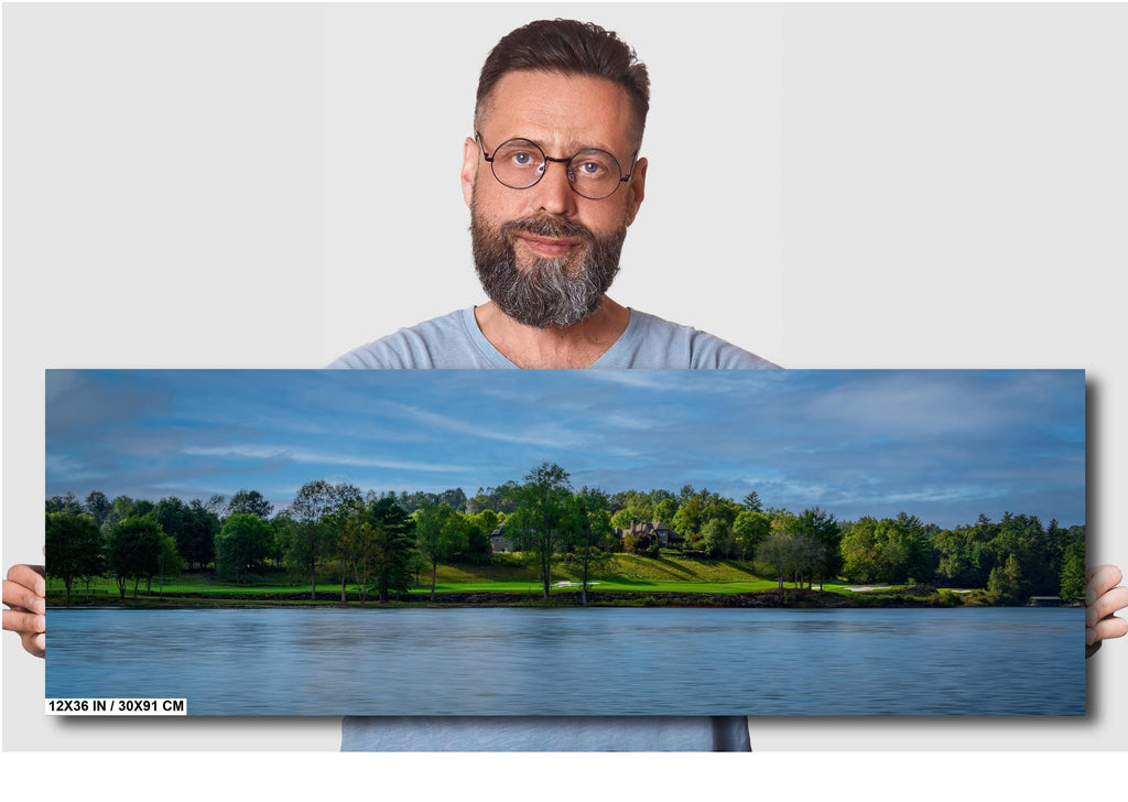 Lake Keowee Wall Art – Calm Waters Print | South Carolina Decor Canvas