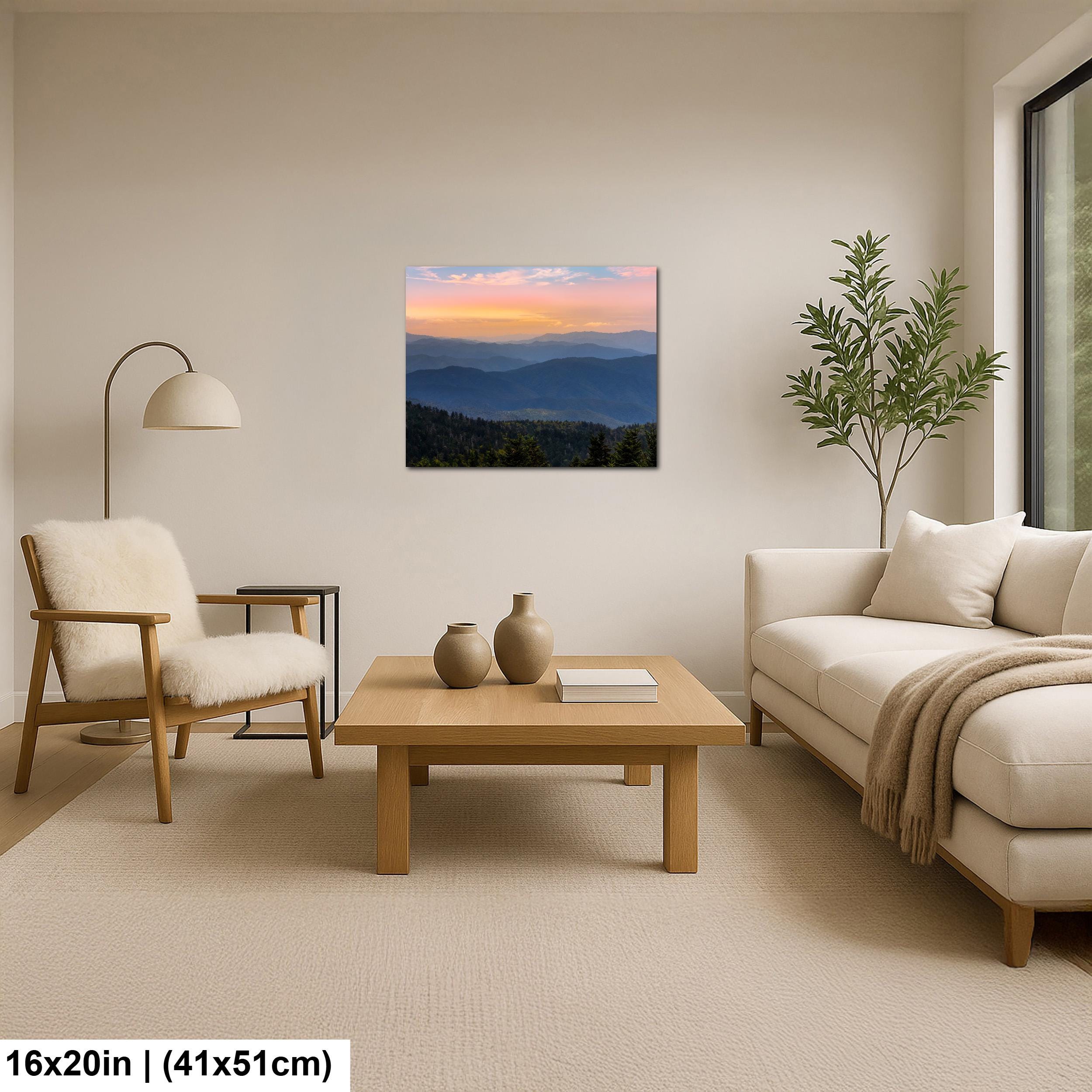 Endless Ridges: Great Smoky Mountains National Park TN NC Photo Wall Art