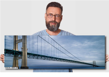 Mackinac Bridge: Michigan Landmark Photography Wall Art