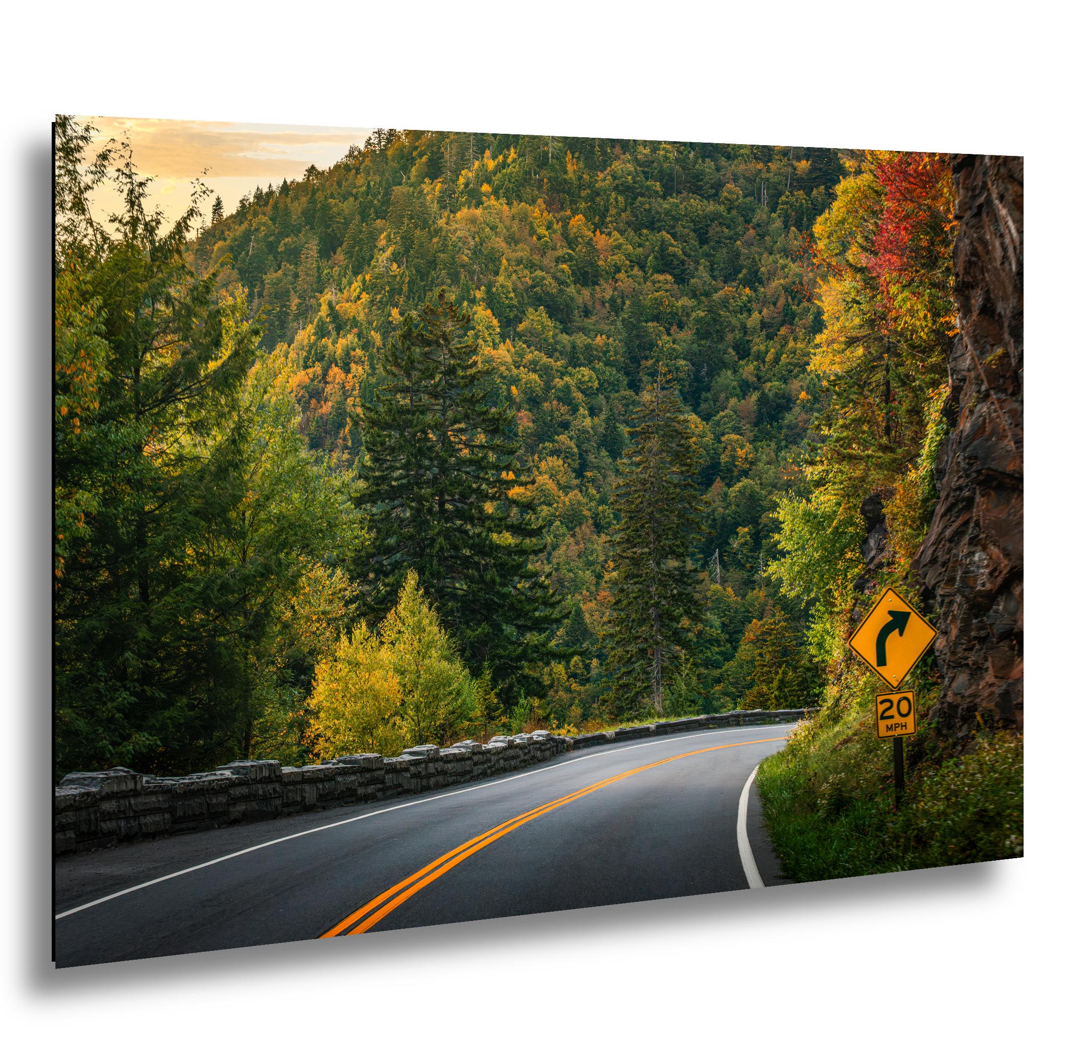 Mountain Curve: Great Smoky Mountains NP Tennessee Photography Wall Art