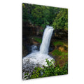 Minnehaha Falls Waterfall Photography Print, Minneapolis Minnesota Nature Wall Art, Green Forest Landscape Decor