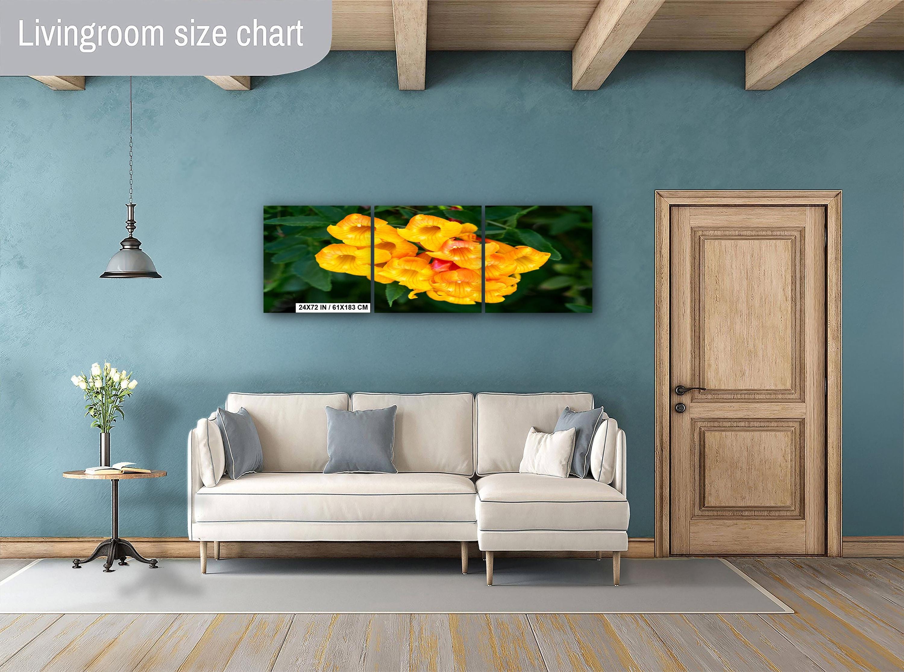 Yellow Bells Flower Print: Tucson Botanical Photography, Arizona Nature Art