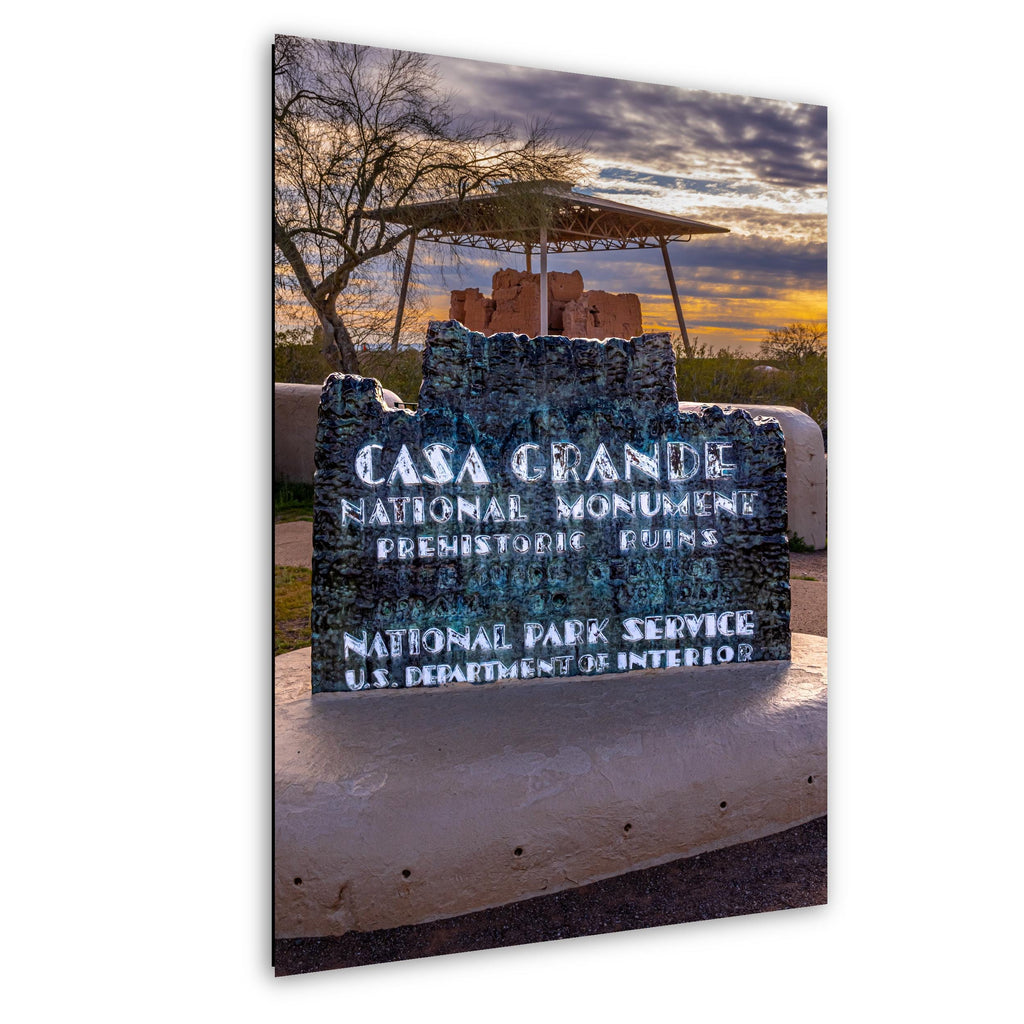 Casa Grande Ruins National Monument, Arizona, Ancient Desert Landmark Photography Wall Art