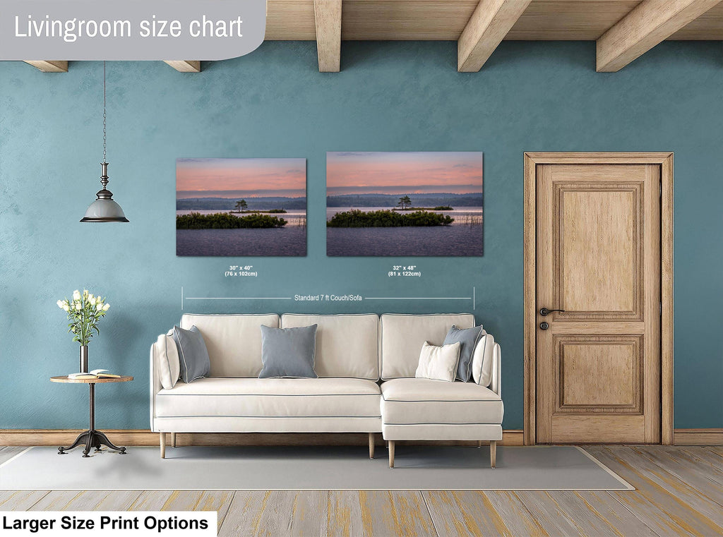 Voyageurs National Park: Tranquil Minnesota Lake Landscape Photography Wall Art