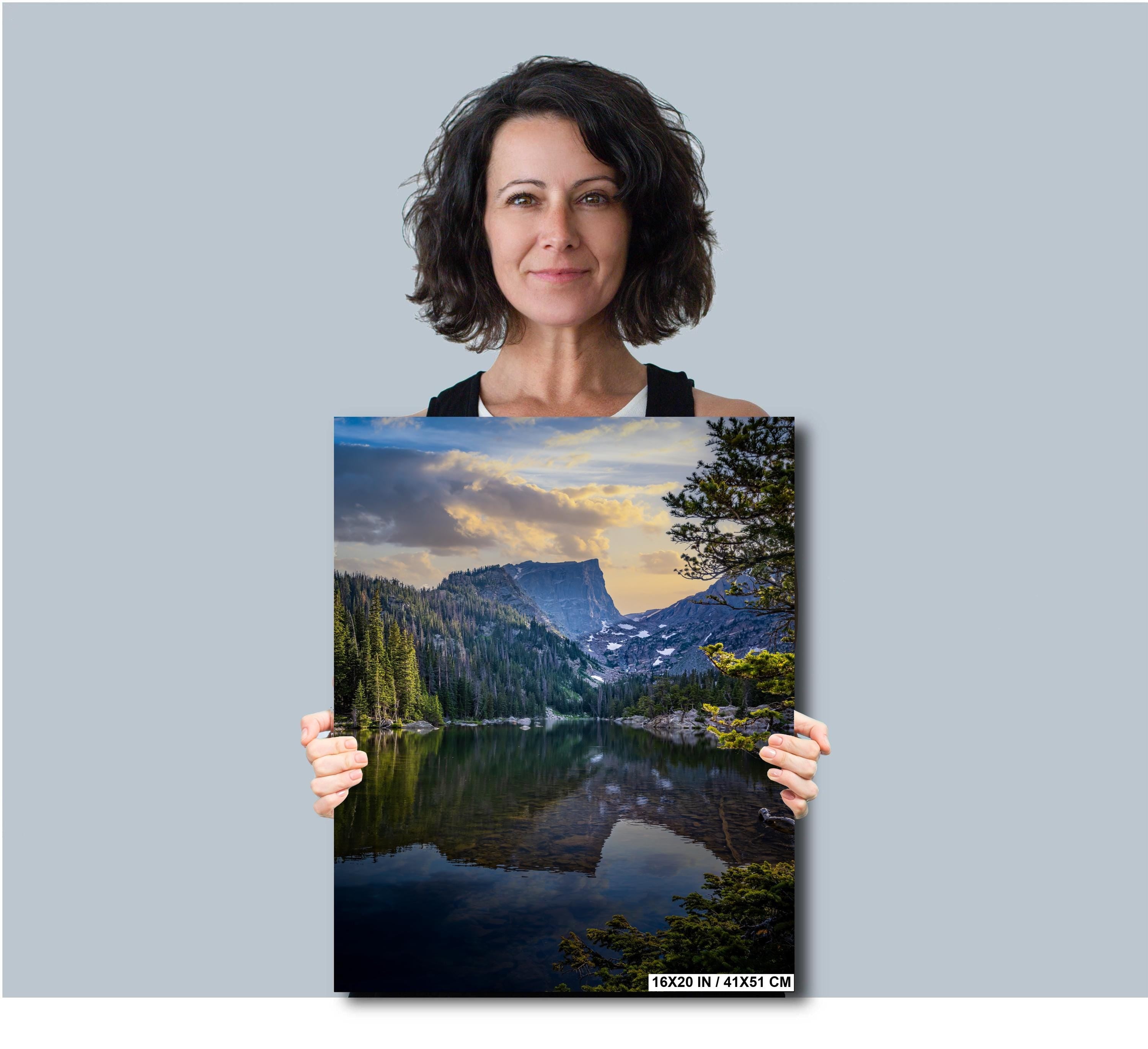 Dream Lake Sunrise Print: Rocky Mountain National Park Photography