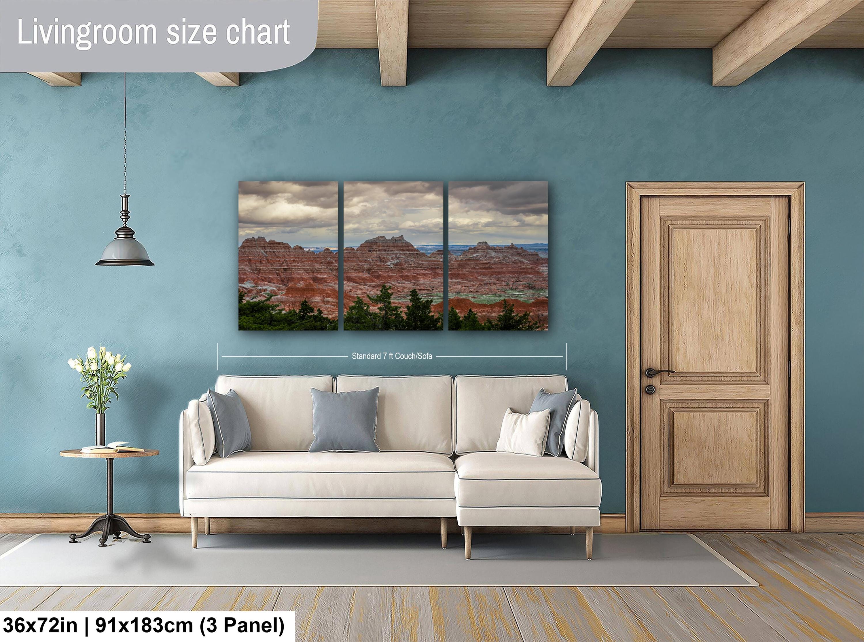 Badlands National Park South Dakota Red Rock Landscape Photography Wall Art
