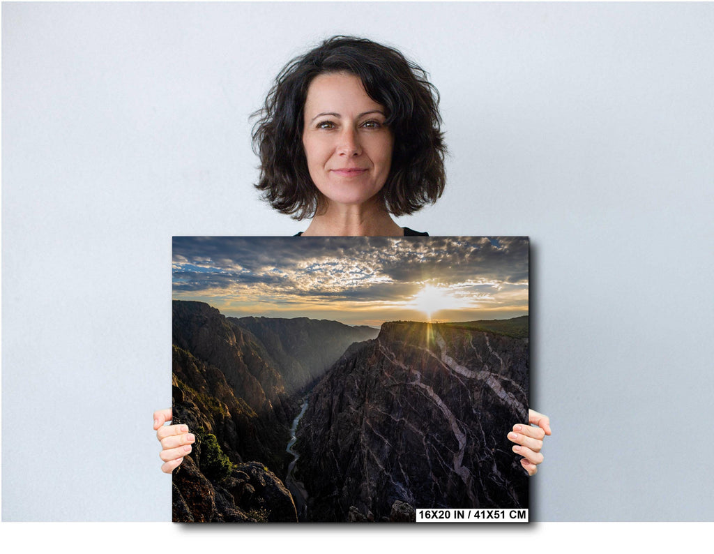 Black Canyon Sunrise Print: Colorado Landscape Photography