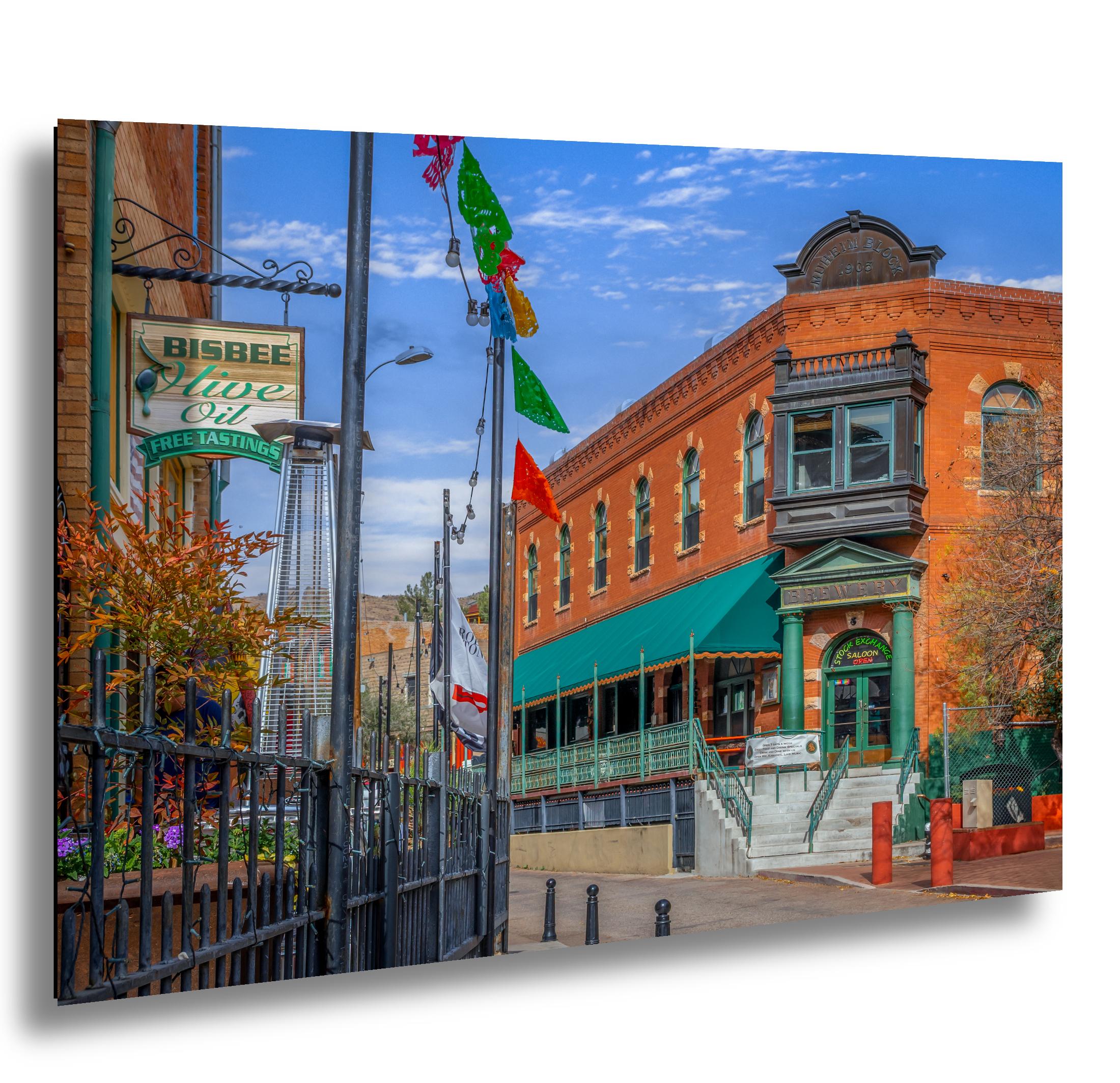 Bisbee Brewery Gulch Historic Stock Exchange Saloon Arizona Photography Wall Art